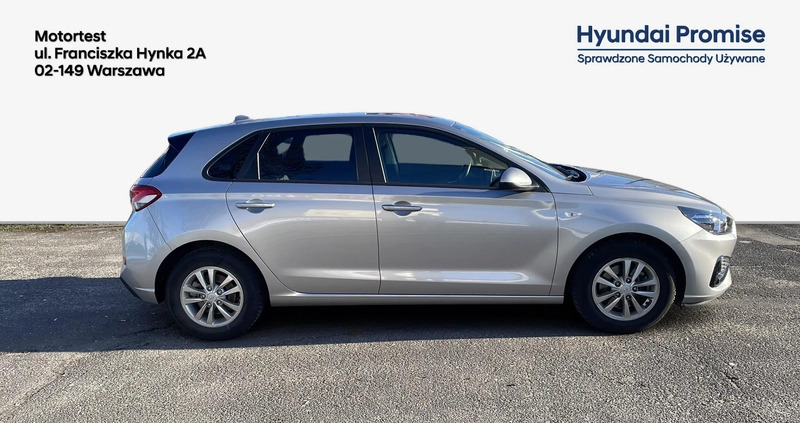 Hyundai I30 cena 69900 przebieg: 18450, rok produkcji 2022 z Raciąż małe 92